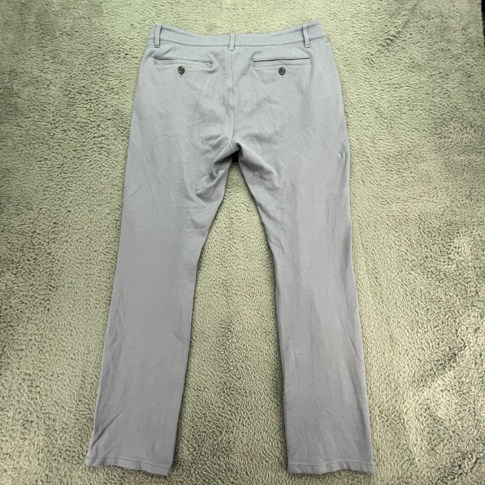 PAIGE Stafford‎ Trousers Men's Ocean Storm Stretch Performance Pants Size 33x29